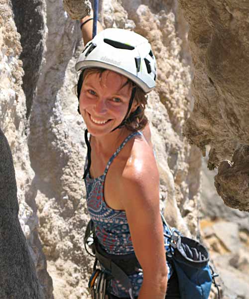 myriam-caissy provence climbing guide