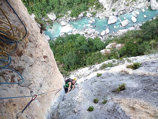 Courses Verdon Simon Montmory Provence Climbing Guide