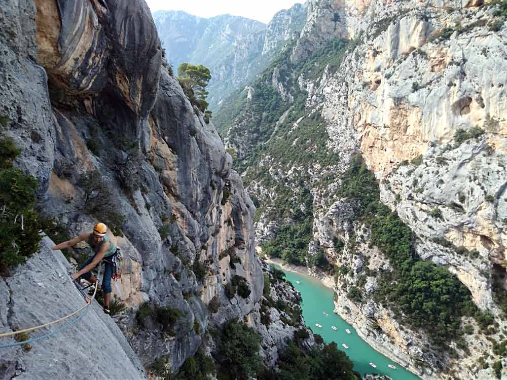 Courses Verdon Simon Montmory Provence Climbing Guide