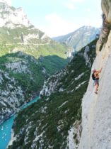 Verdon Climbing guide Simon Montmory