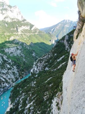 Verdon Climbing guide Simon Montmory