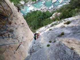 Verdon Climbing guide Simon Montmory