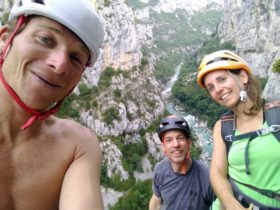 Verdon Climbing guide Simon Montmory