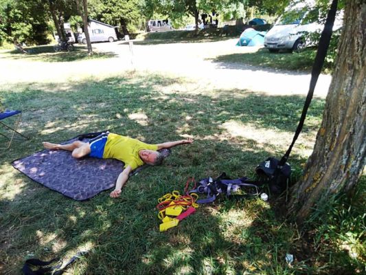 Simon Montmory climbing guide personalized coaching in Verdon